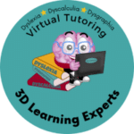 3d Learning Experts Round Logo - Small